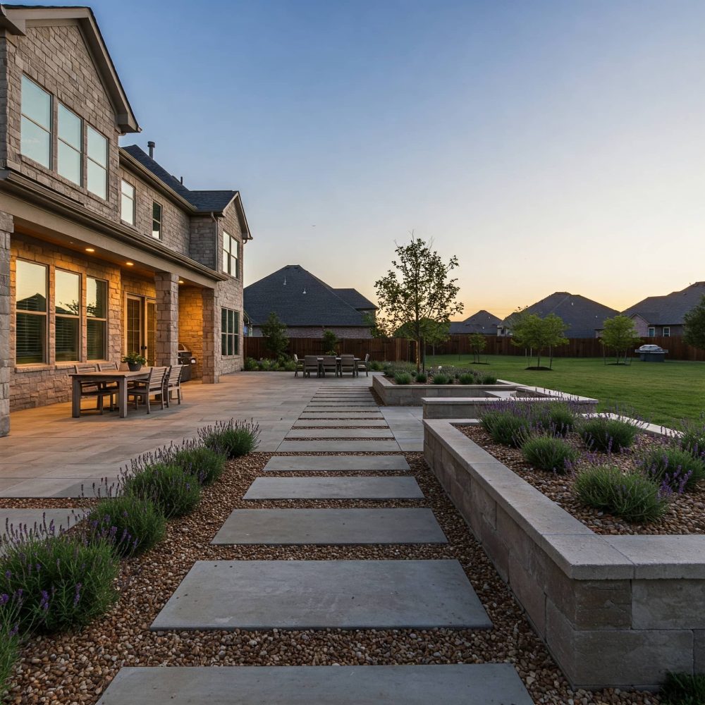 Houston Backyard Hardscaping